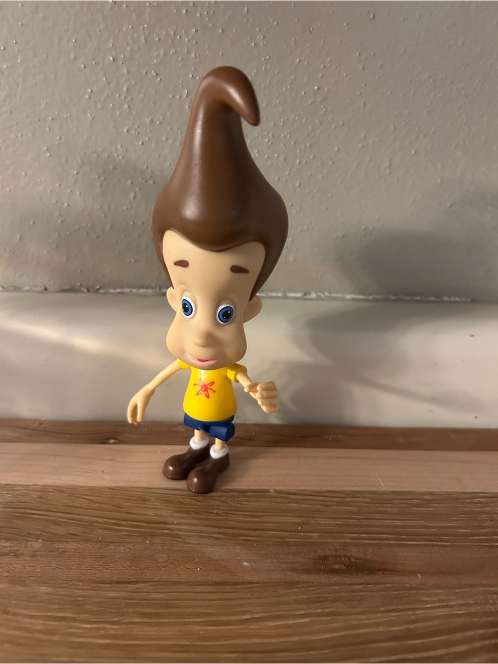Vintage Jimmy Neutron Collectible Cartoon Character Figure Nickelodeon Y2K